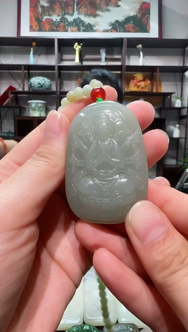 颈饰未镶嵌和田玉