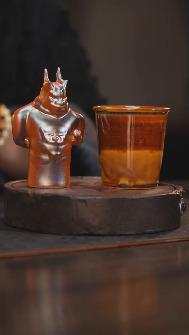 【闪购商品】杯1柴烧柴房陶瓷｜可乐杯套组