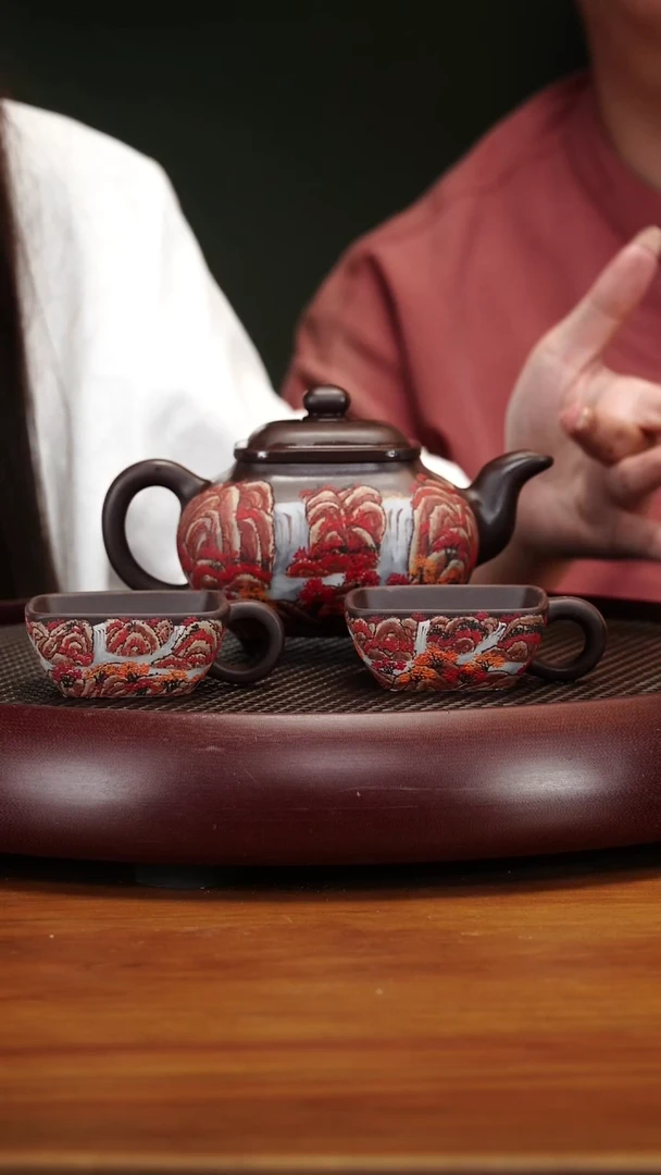 茶壶紫砂145WXM传炉老紫泥450cc