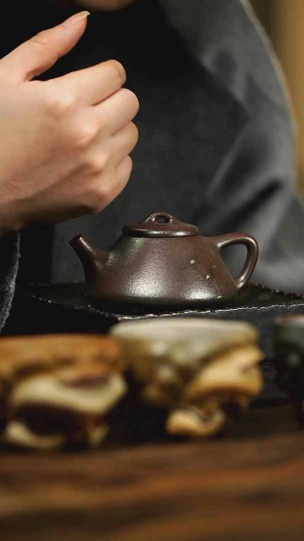 【闪购商品】紫砂茶杯36号紫砂柴烧