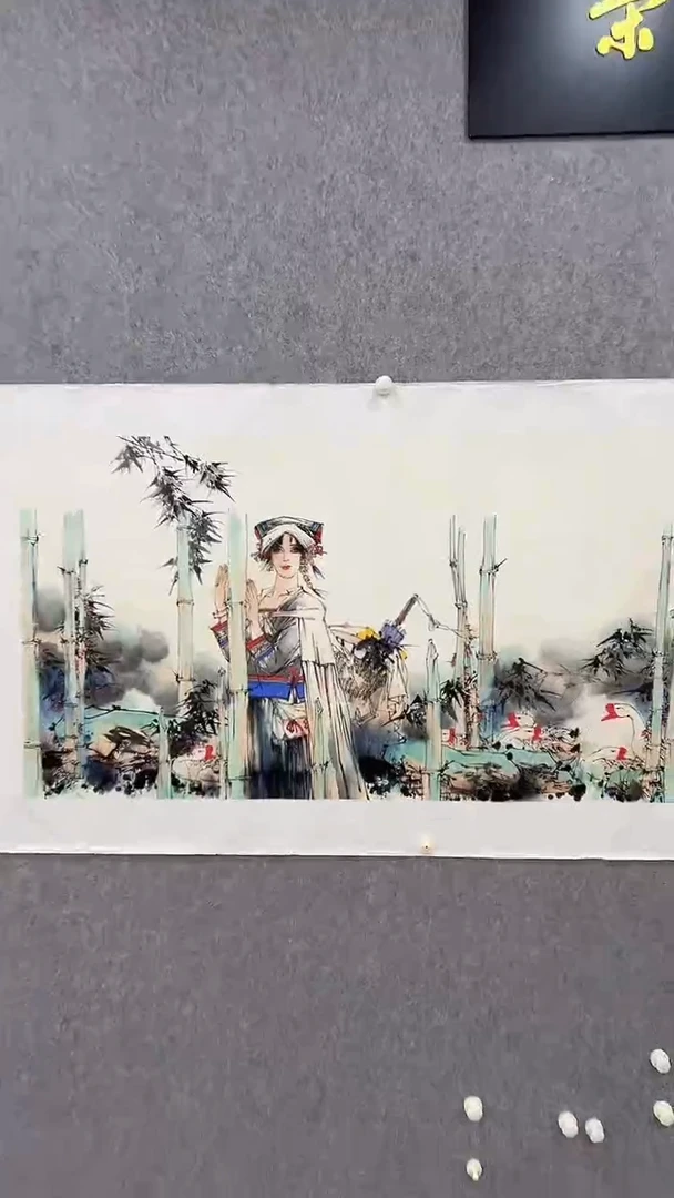 国画刘向平-8.5平尺-国画作品