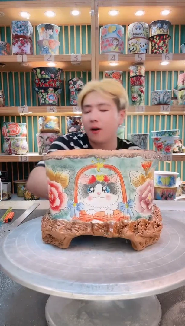 瓷片默认微瑕一物一拍1012-215