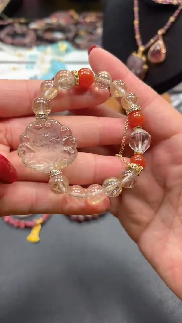 【闪购商品】水晶颈饰未镶嵌【百晶灵儿】天然定制款