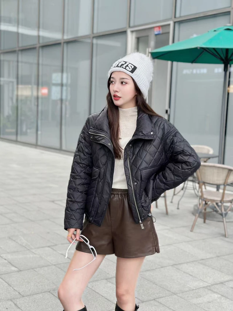 【索侖莎】衣长57新冬款短款户外羽绒服209