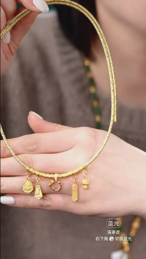 颈饰未镶嵌翡翠莉*项链