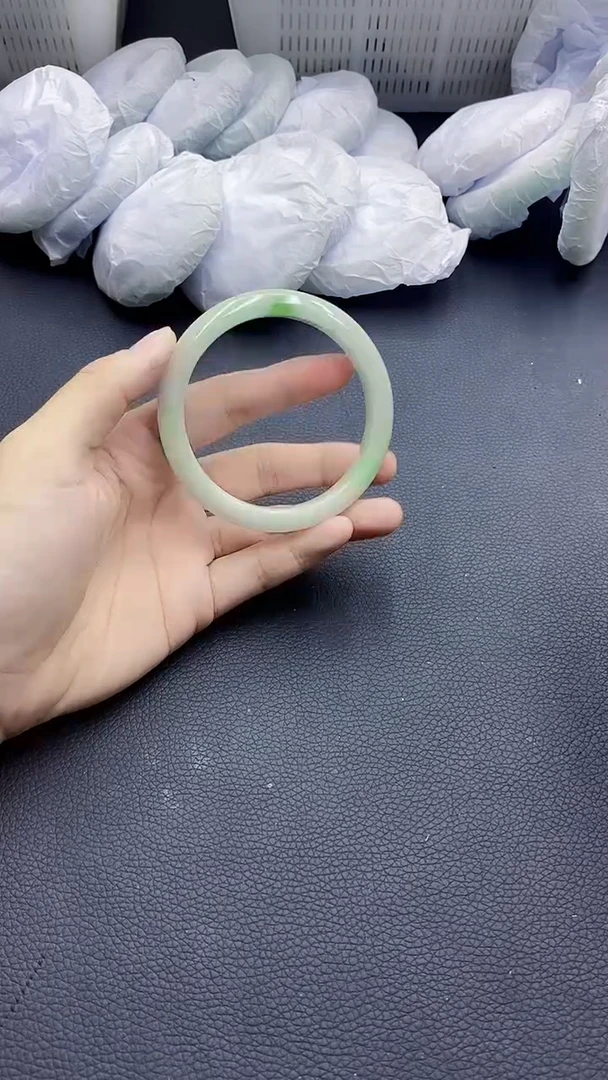 高冰透美人手镯 所见即所得47