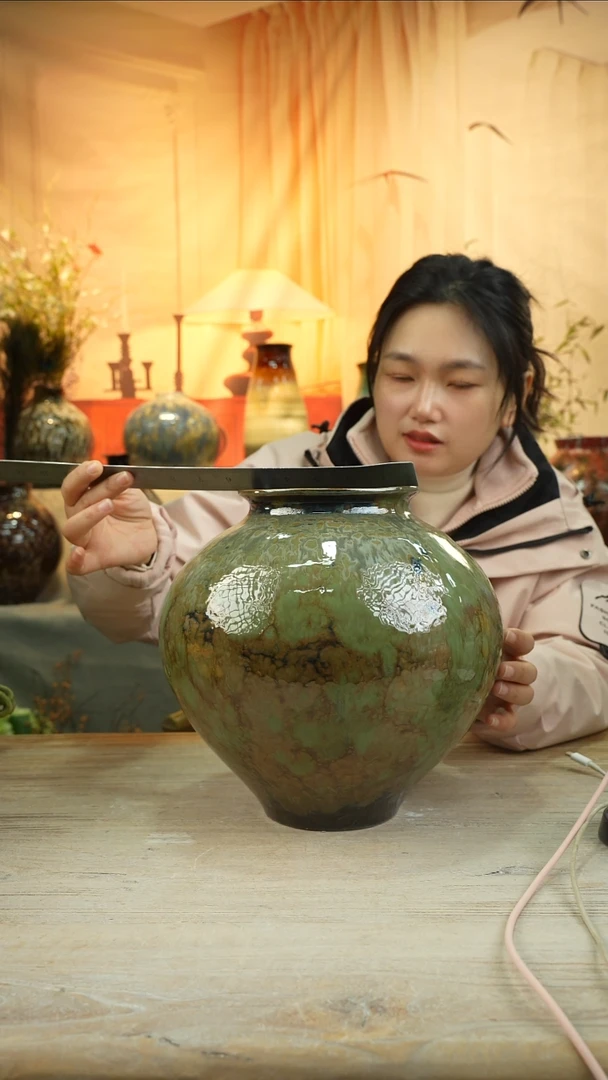 高27口14陶瓷花瓶花器