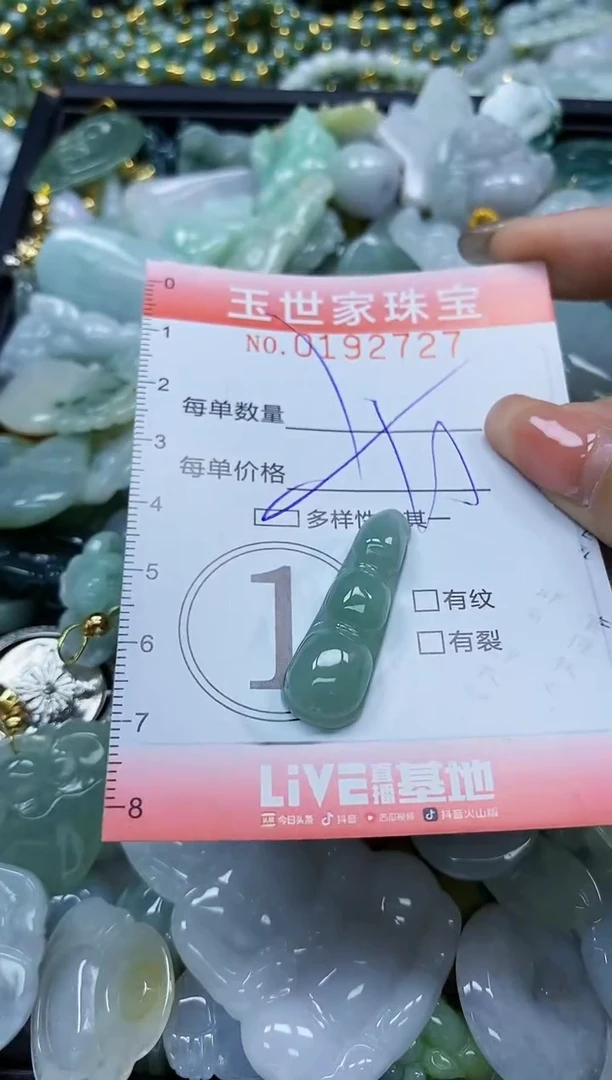 【闪购商品】翡翠颈饰未镶嵌闪购商品00192727多样性发其一