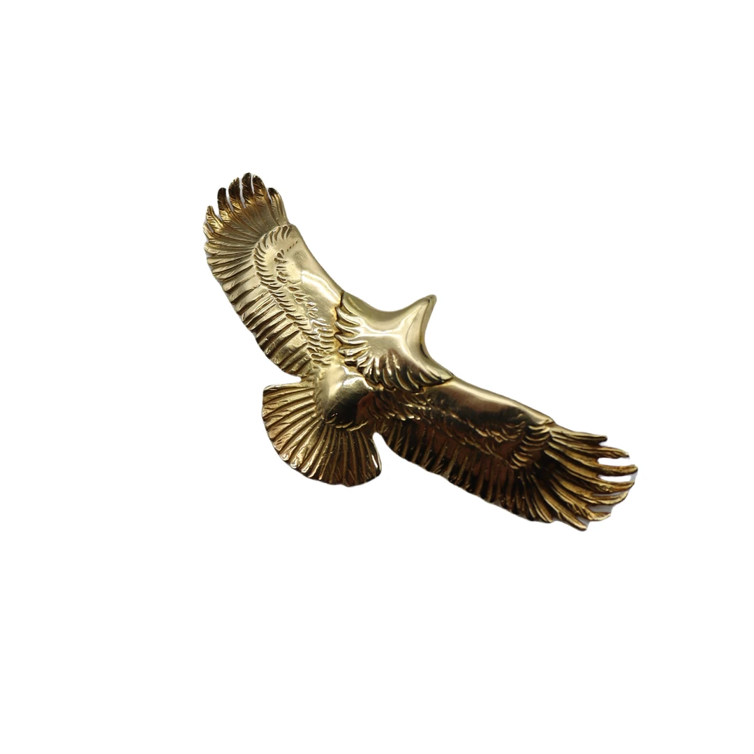 合金吊坠 CORNER TK 18K 早期全金中鹰吊坠