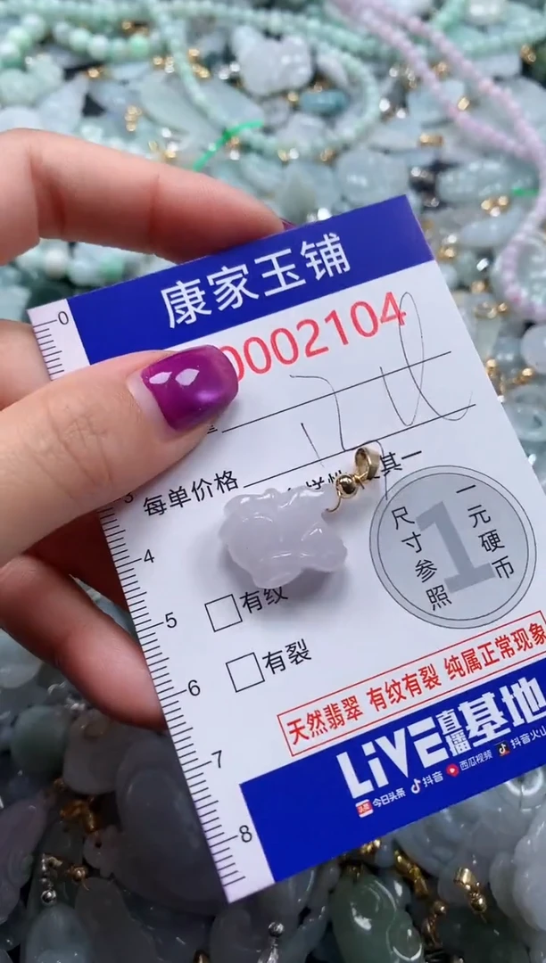颈饰未镶嵌翡翠2104