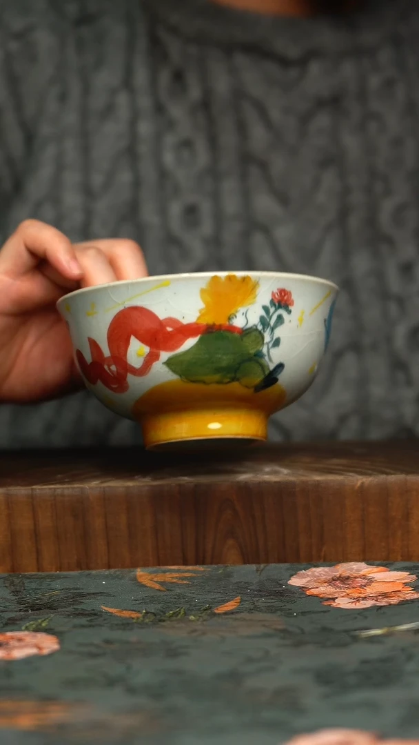 杯釉下彩手工手绘同款陶器