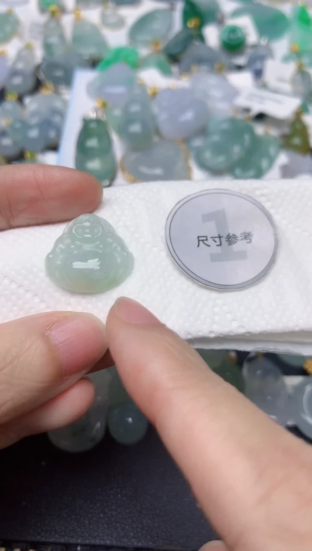 颈饰未镶嵌翡翠天然缅甸A货翡翠