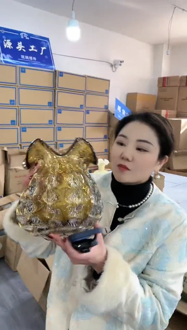 【闪购商品】琉璃泰轩花器W-9晚