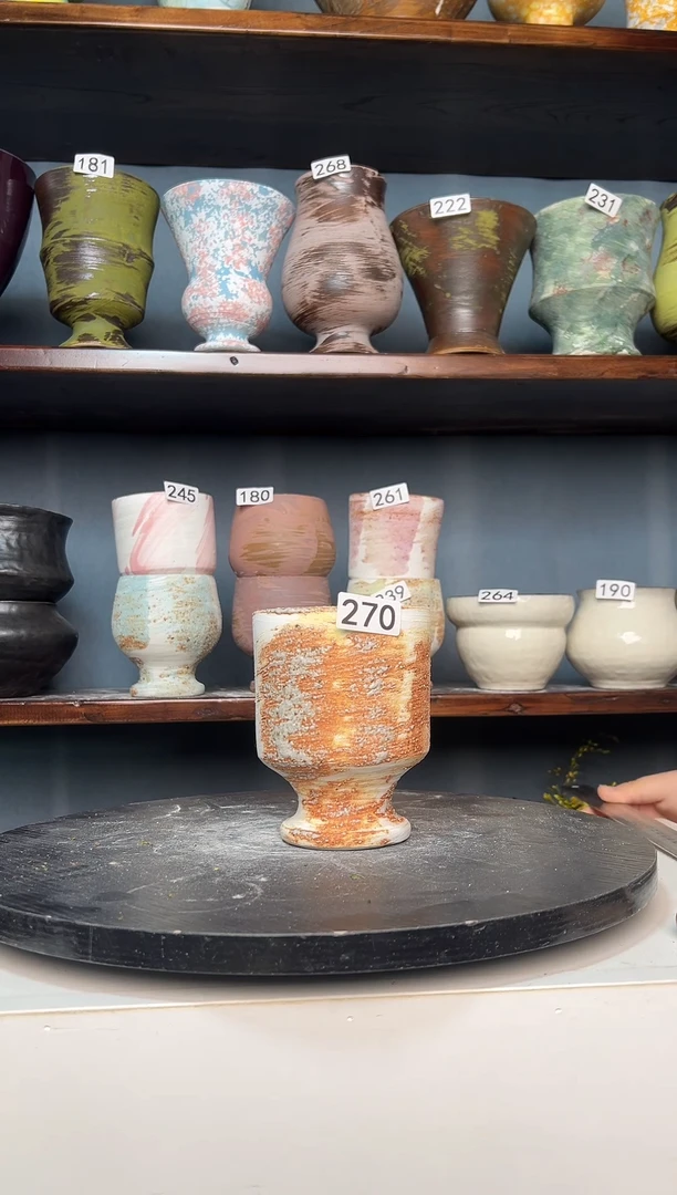 瓷片白泥270有孔10/14