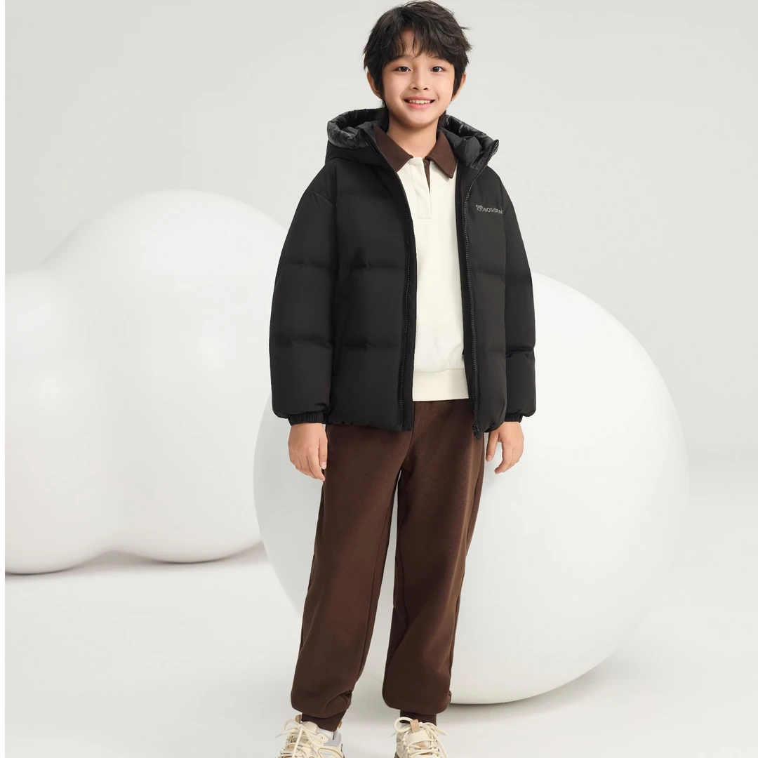 【25新款】波司登儿童羽绒服连帽冬季学生厚外套T250136953DY