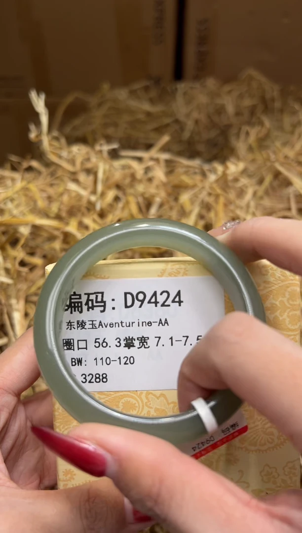 未镶嵌手镯石英质玉D9424