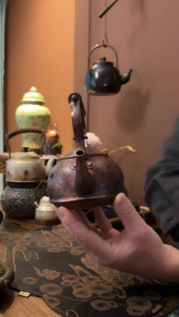 名*手工制作工艺煮水铜壶