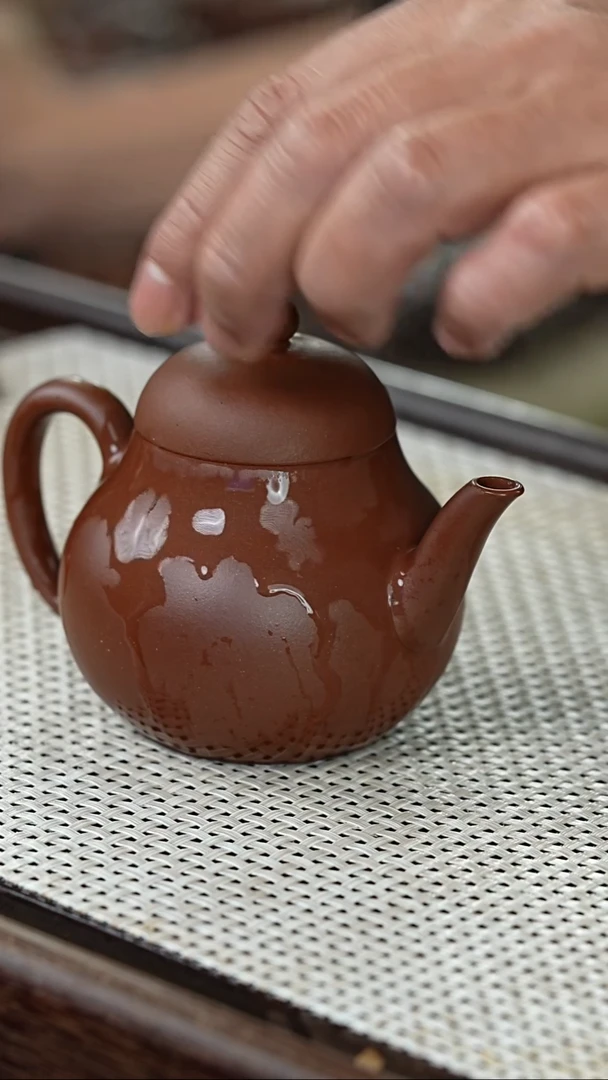 【闪购商品】紫砂茶壶@@Ah4058闵丽琴梨形