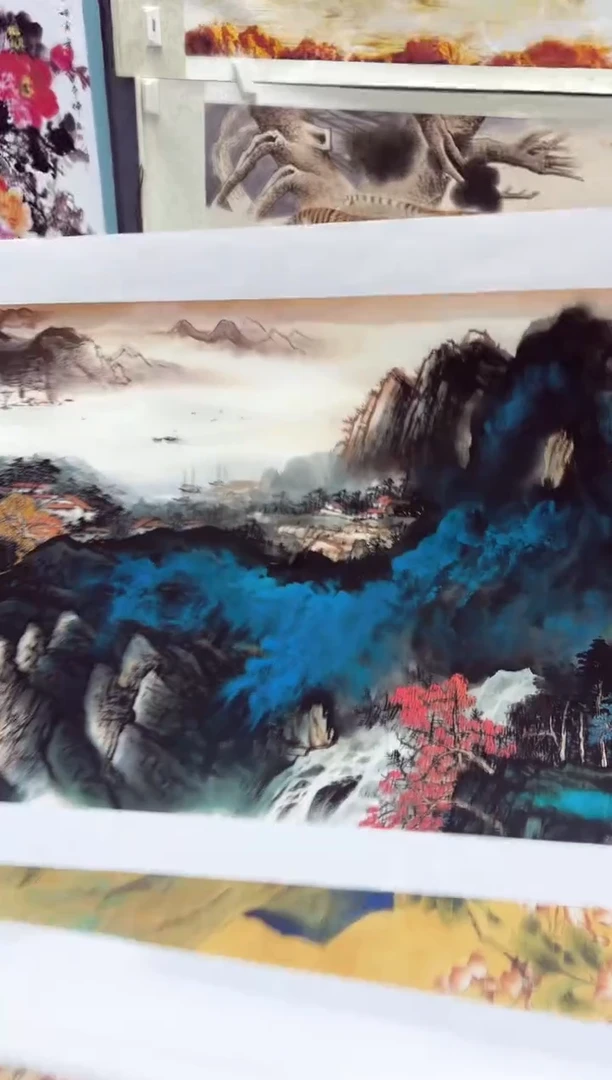 悦白书画年画年画A2