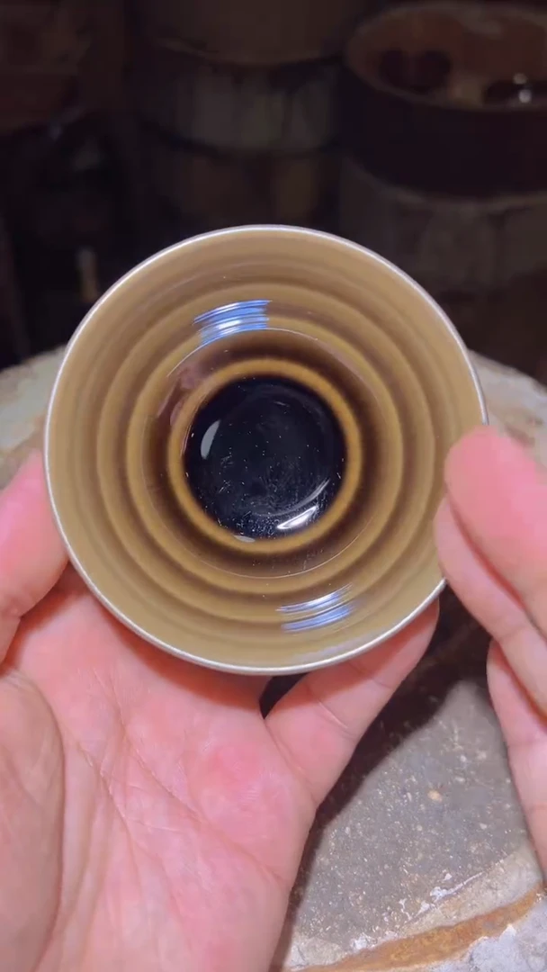 茶盏18福利柴烧建盏主人杯