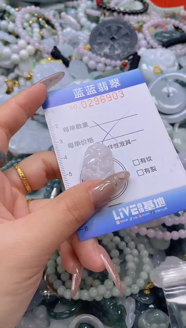 翡翠未镶嵌颈饰闪购0296903