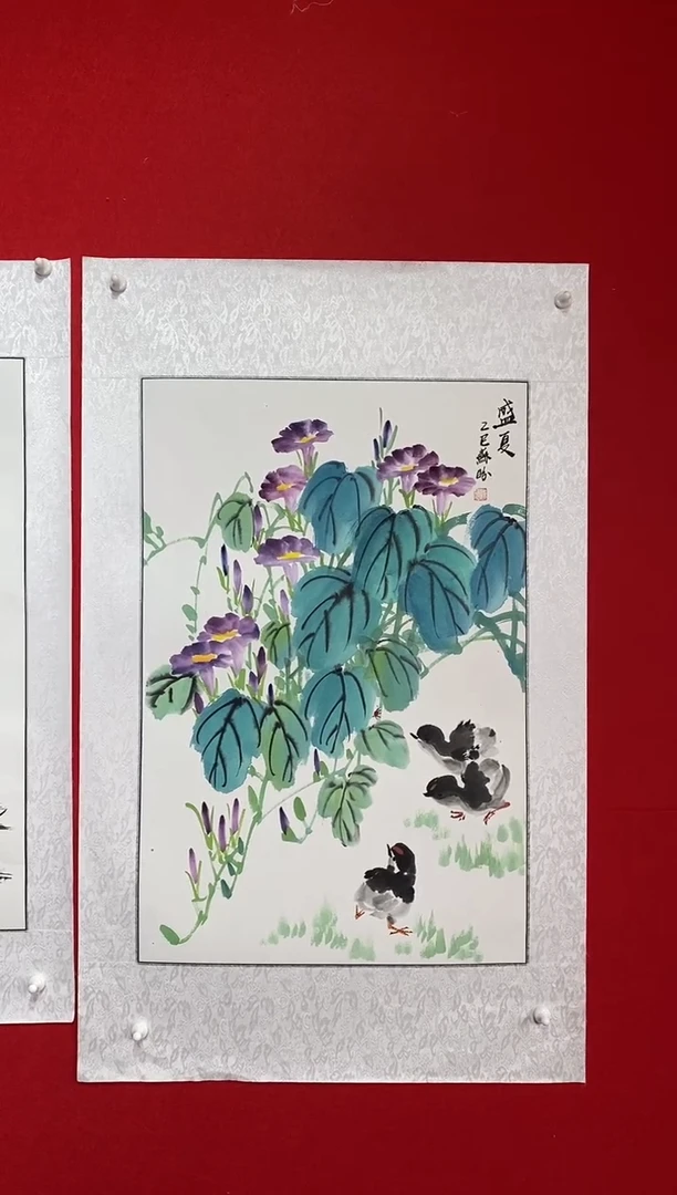 国画SP霞璐苏盼老师作品