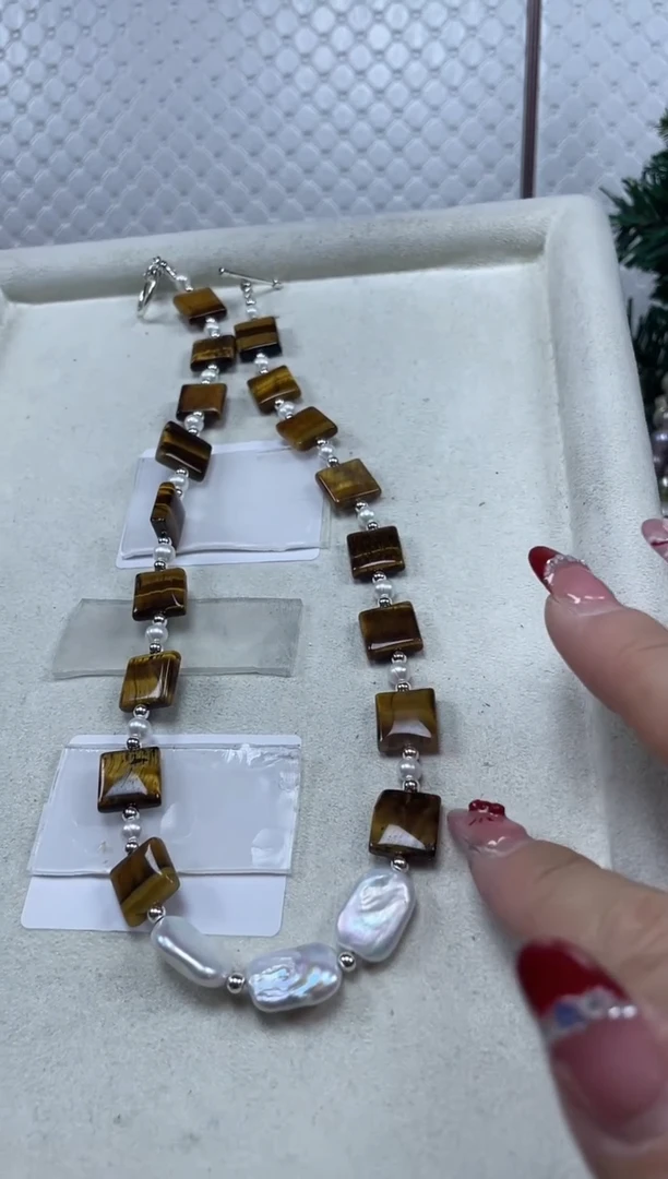 【闪购商品】淡水珍珠项链未镶嵌【纯恬】（多样性发货发一）