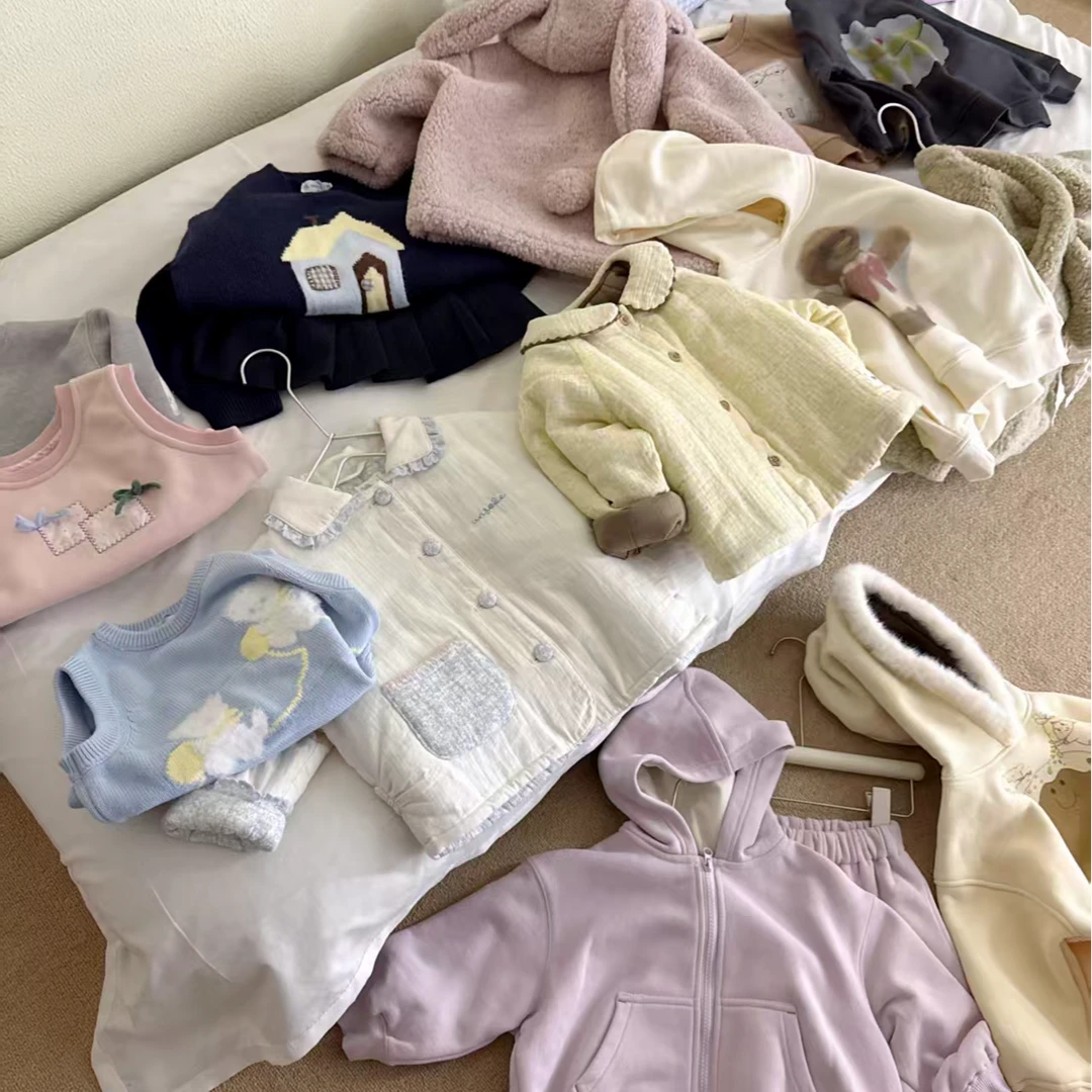 【59-79】新款保暖外套裤子卫衣套装冬款2025