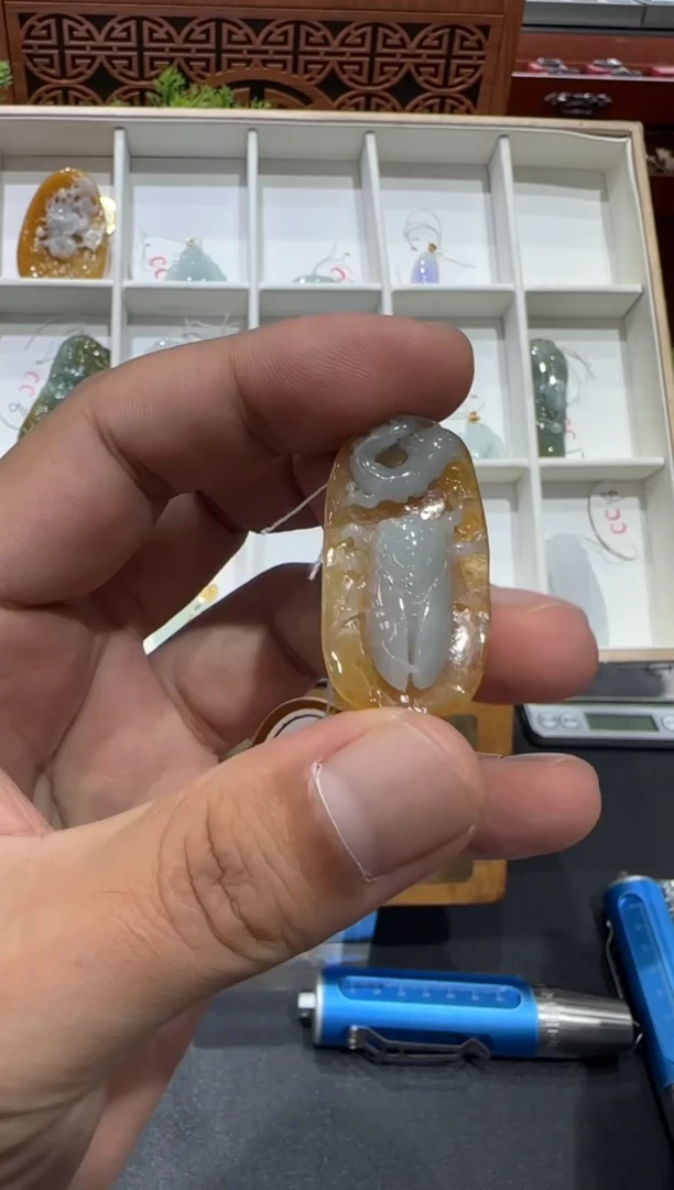 未镶嵌挂件翡翠A货翡翠多样性孤品