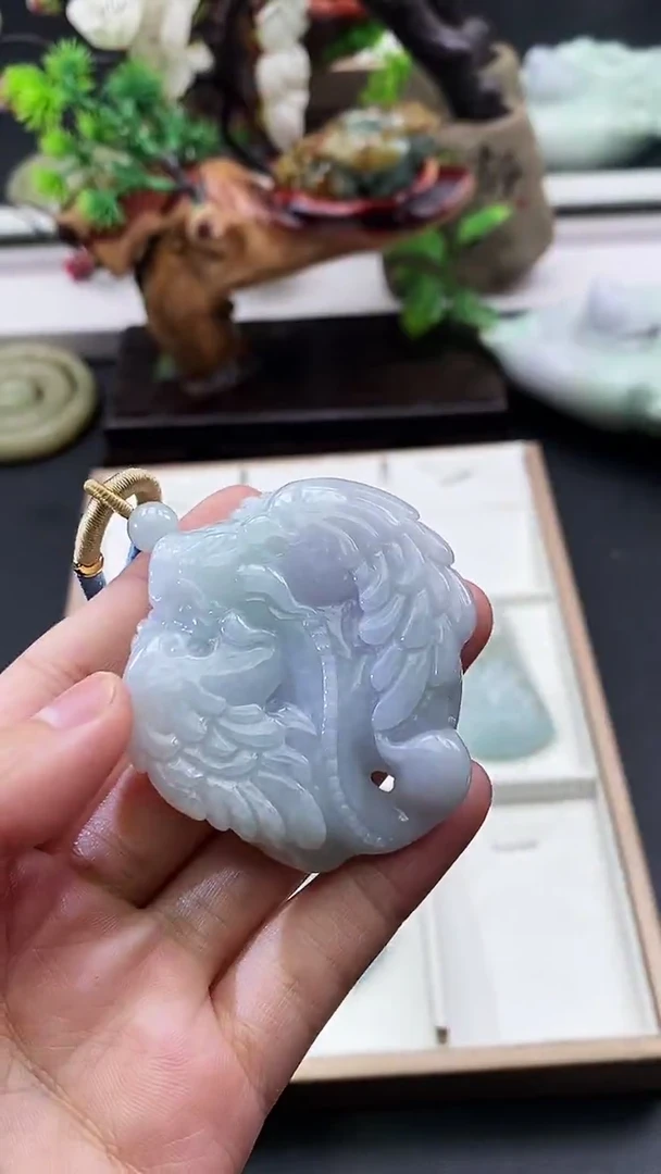 颈饰未镶嵌翡翠天然缅甸A货翡翠