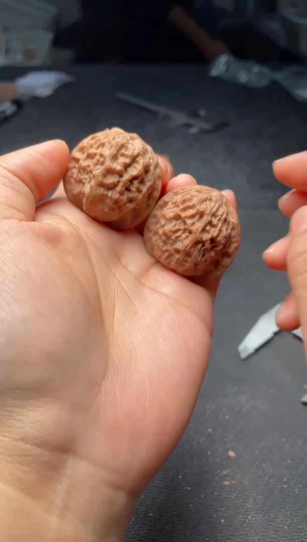 把件文玩核桃w179  瓷娃娃35尺