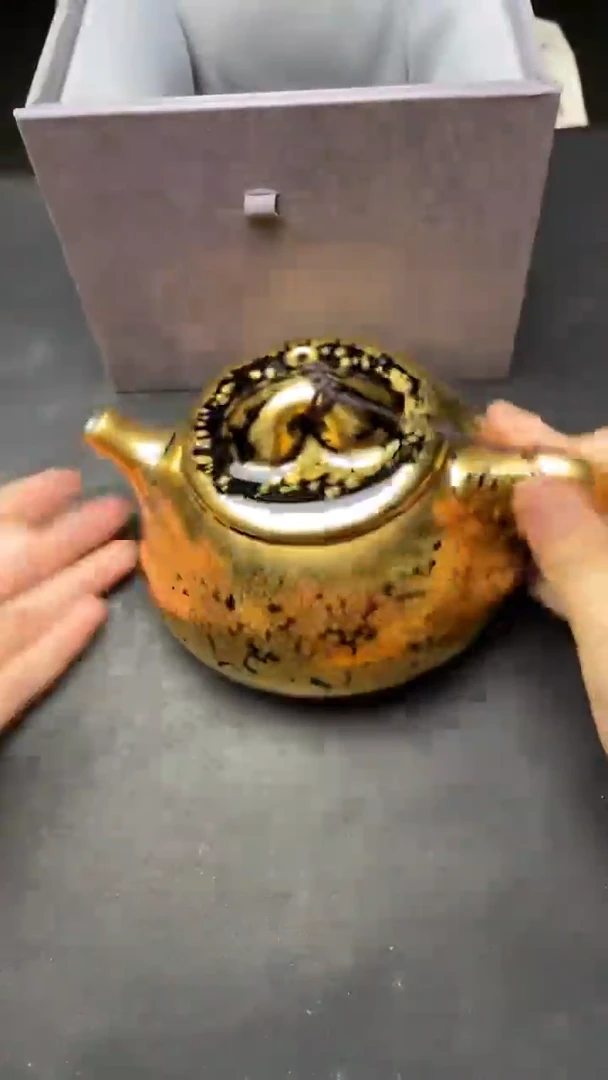 茶盏金油滴建盏壶