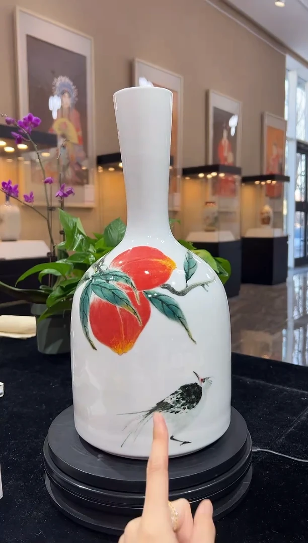 其他瓷崔景哲-瓷器-D小-福寿康宁