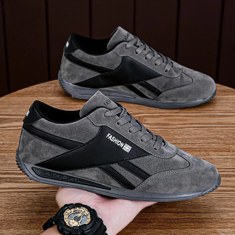 淳启男鞋2025年夏季新款阿甘鞋男士运动休闲板鞋复古学生老爹潮鞋