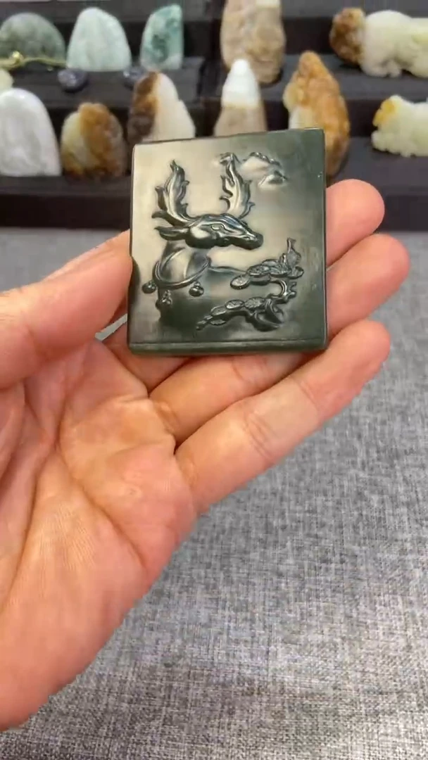 吊坠(不含链)未镶嵌和田玉和田玉吊坠