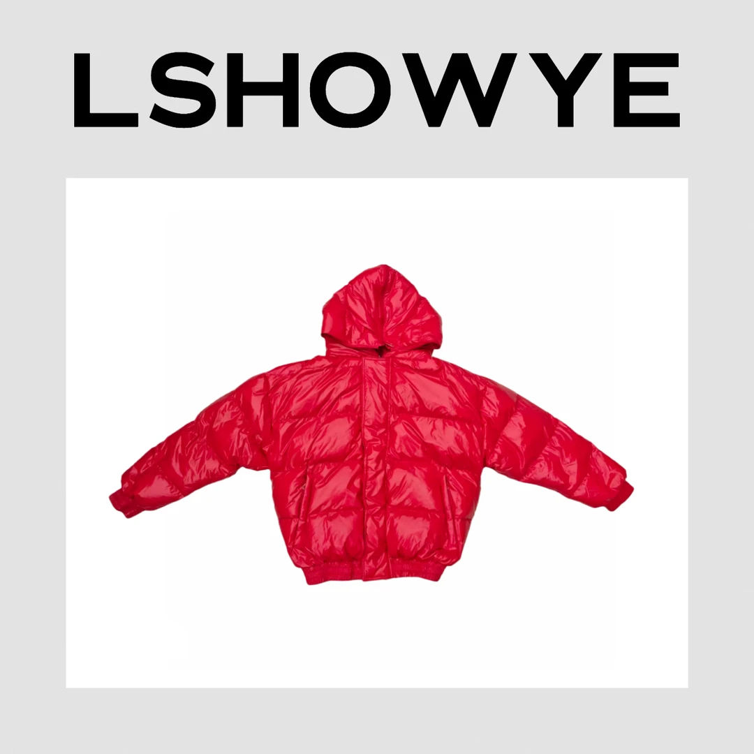 LSHOWYE｜亮面连帽羽绒服 K29489