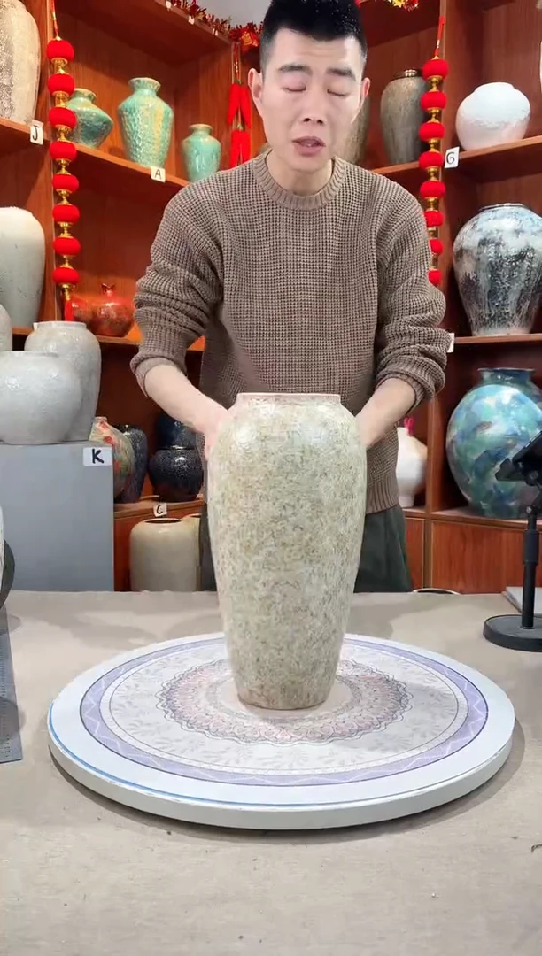 【闪购商品】瓶陶瓷花瓶 无花 绿野仙踪大号