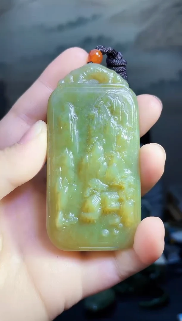 颈饰未镶嵌和田玉1