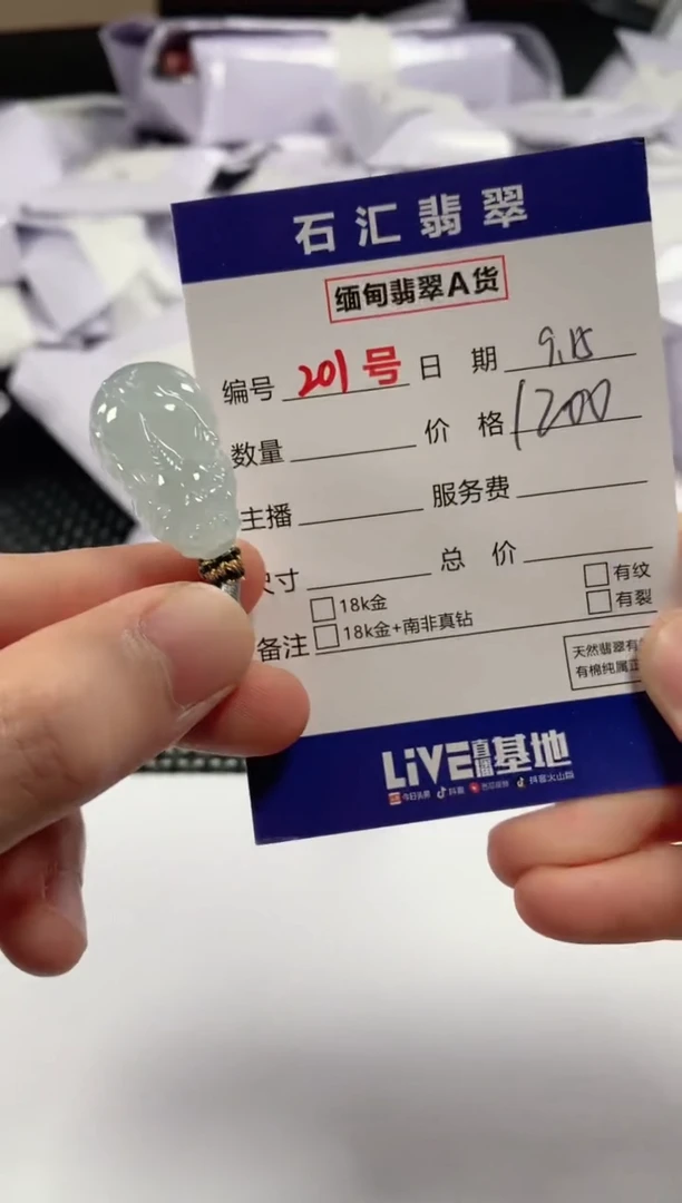 颈饰未镶嵌翡翠1