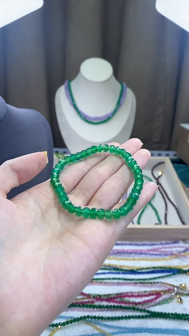 【闪购商品】祖母绿手链未镶嵌诗宁甄选珠宝SYZB40