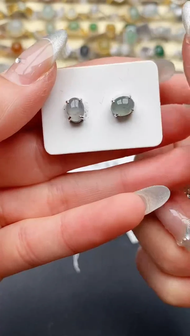 【闪购商品】翡翠戒指银S925镶嵌333333333+7