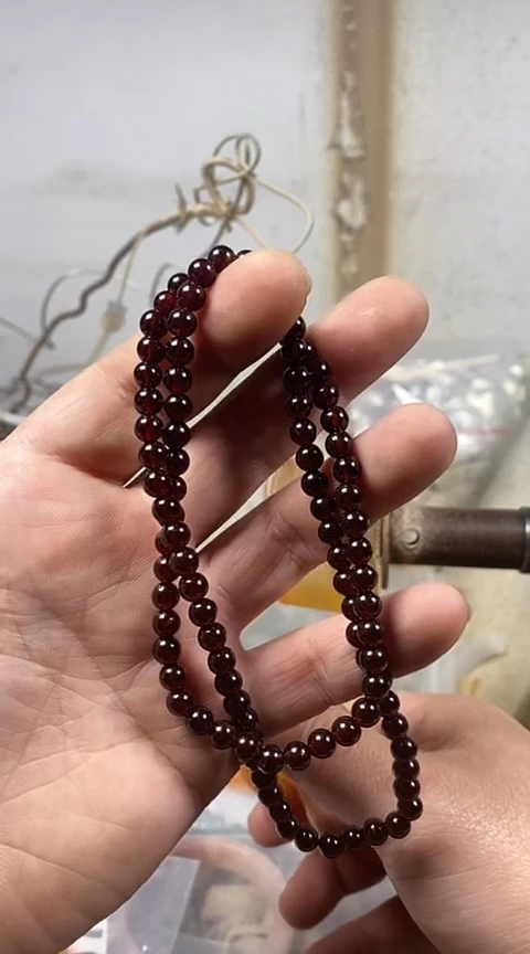 【闪购商品】石榴石颈饰未镶嵌1111111