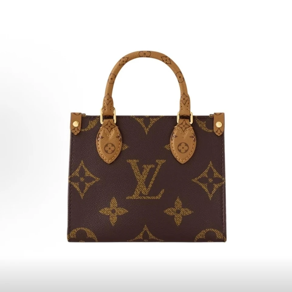 未使用 LouisVuitton/路易威登 lv老花onthego bb
