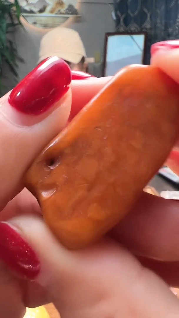 蜜蜡颈饰未镶嵌蜜蜡全皮吊坠