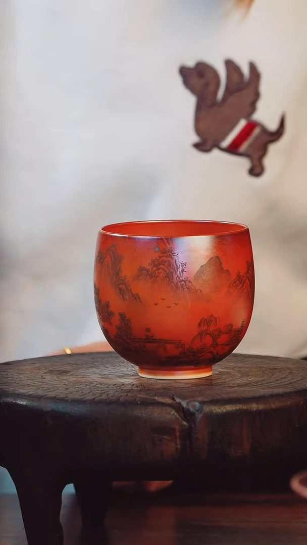 艺然堂手工手绘茶器