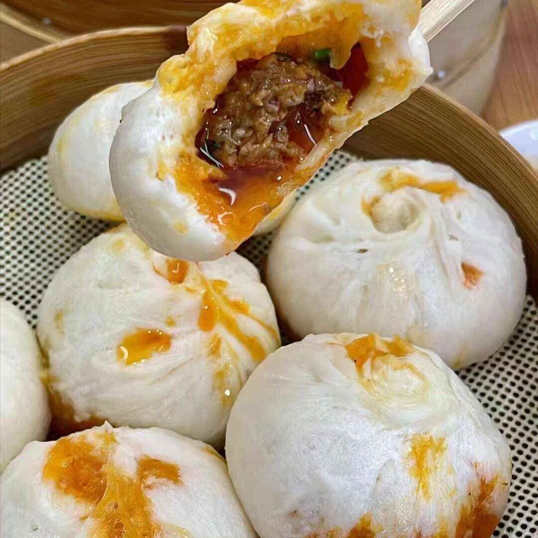 火锅红油透汁小笼包15个一盒（冷冻）