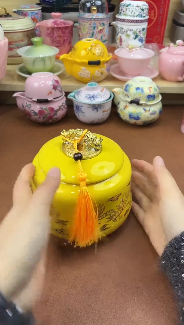 陶陶瓷茶具摆件旅行套组