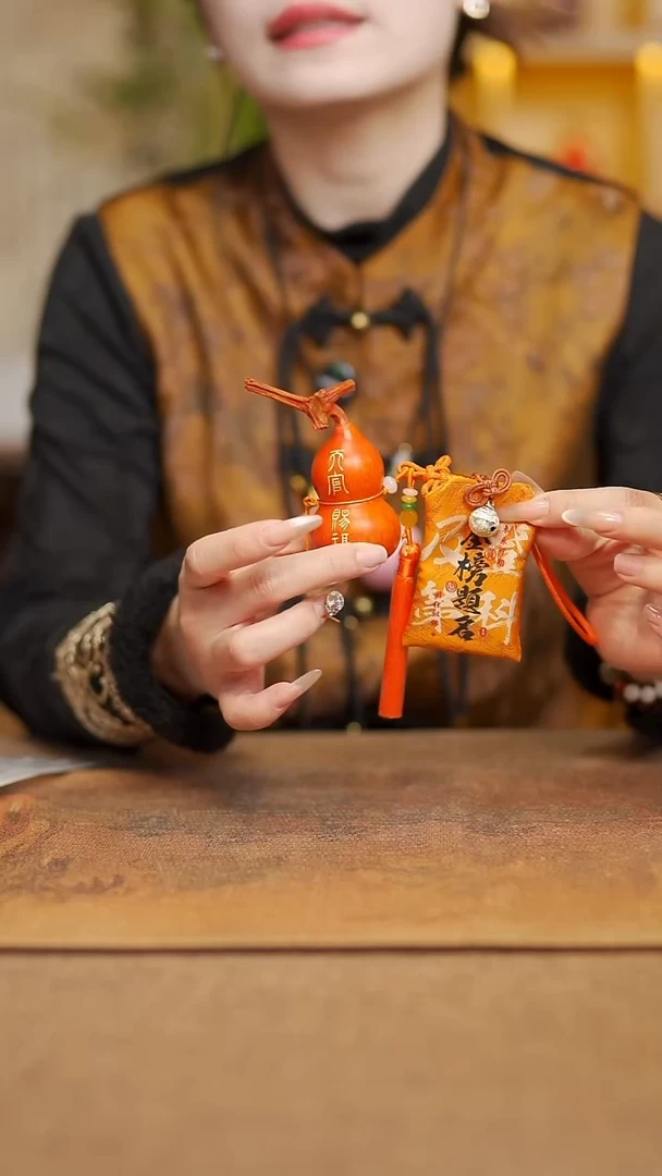 【闪购商品】46宴禾堂天然漆艺小葫芦--58