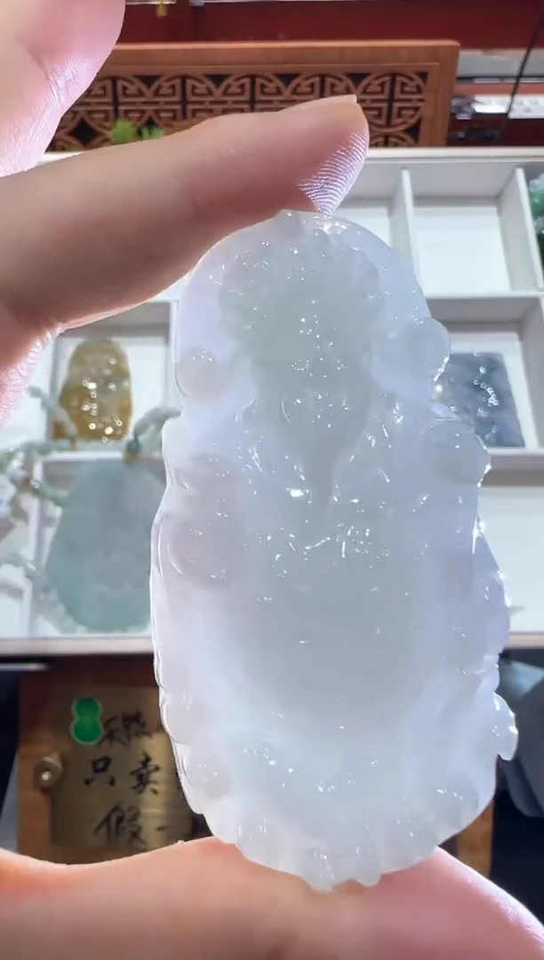 翡翠挂件未镶嵌A货翡翠多样性孤品