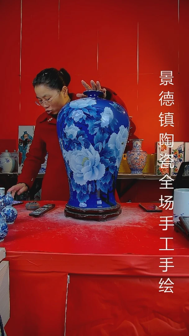 摆件陶瓷景德镇陶瓷 全场手工手绘